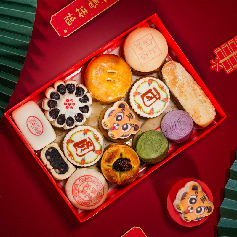 Beijing Special Products Three Grain Rice Fragrant Village Pastry Soft Glutinous Bulk Tiger Year Spring Over Festival Gifts 2022 Storycourt Gift Boxes