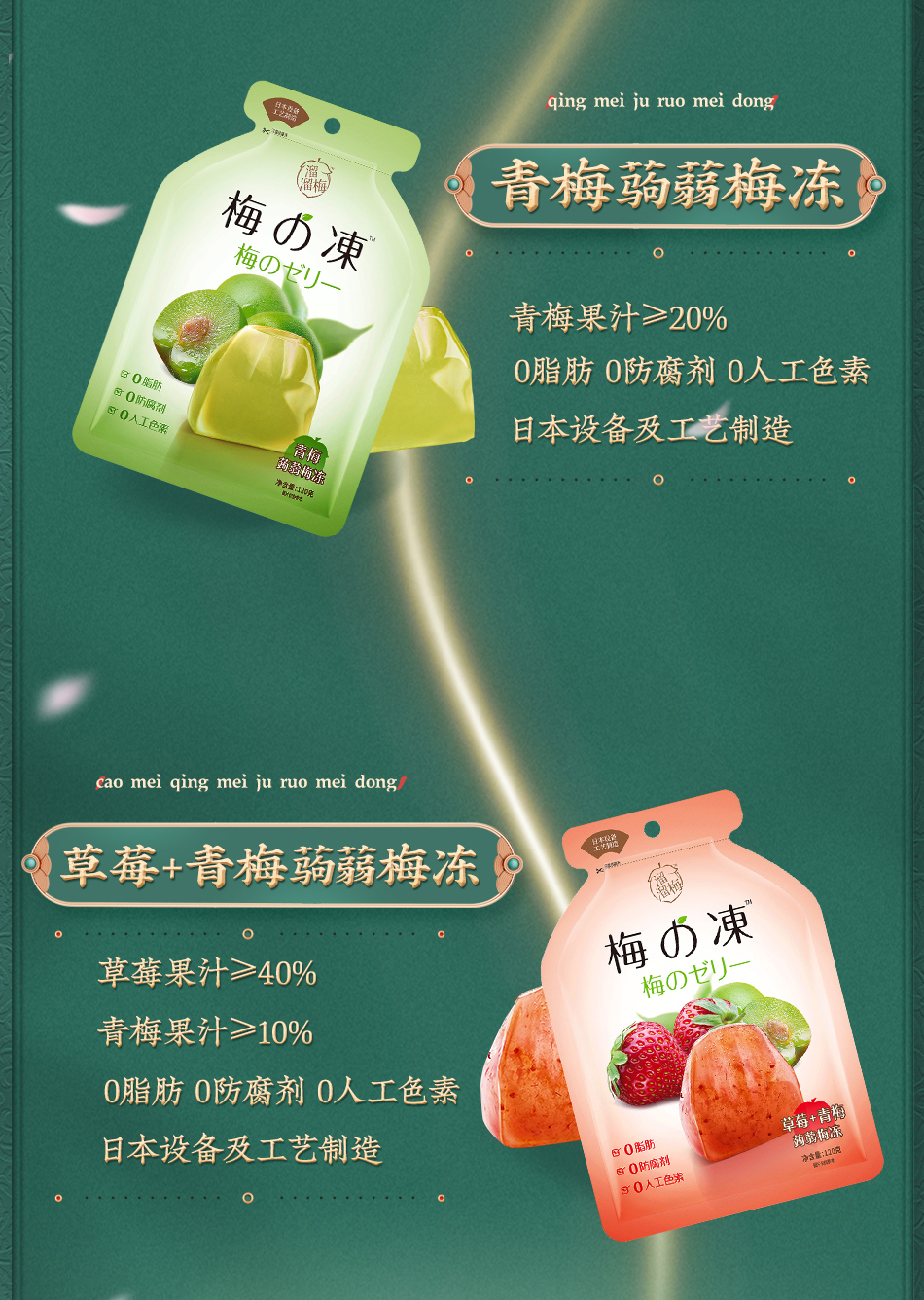 溜溜梅 红梅报春桶 470g 含6款青梅零食 图6