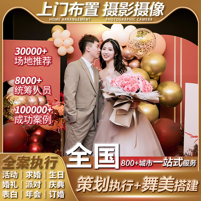 Nanchang, Yancheng, Jiaxing, came to propose, arranged a birthday engagement banquet, opened planning activities, followed a photographer