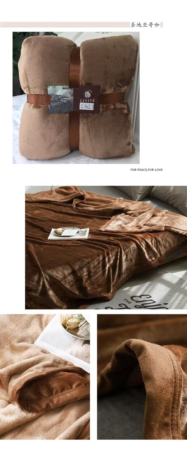 Pure flannel chăn san hô lông cừu dày duy nhất chăn giải trí chăn nap chăn chăn mùa đông chăn - Ném / Chăn chăn lông cừu giá rẻ