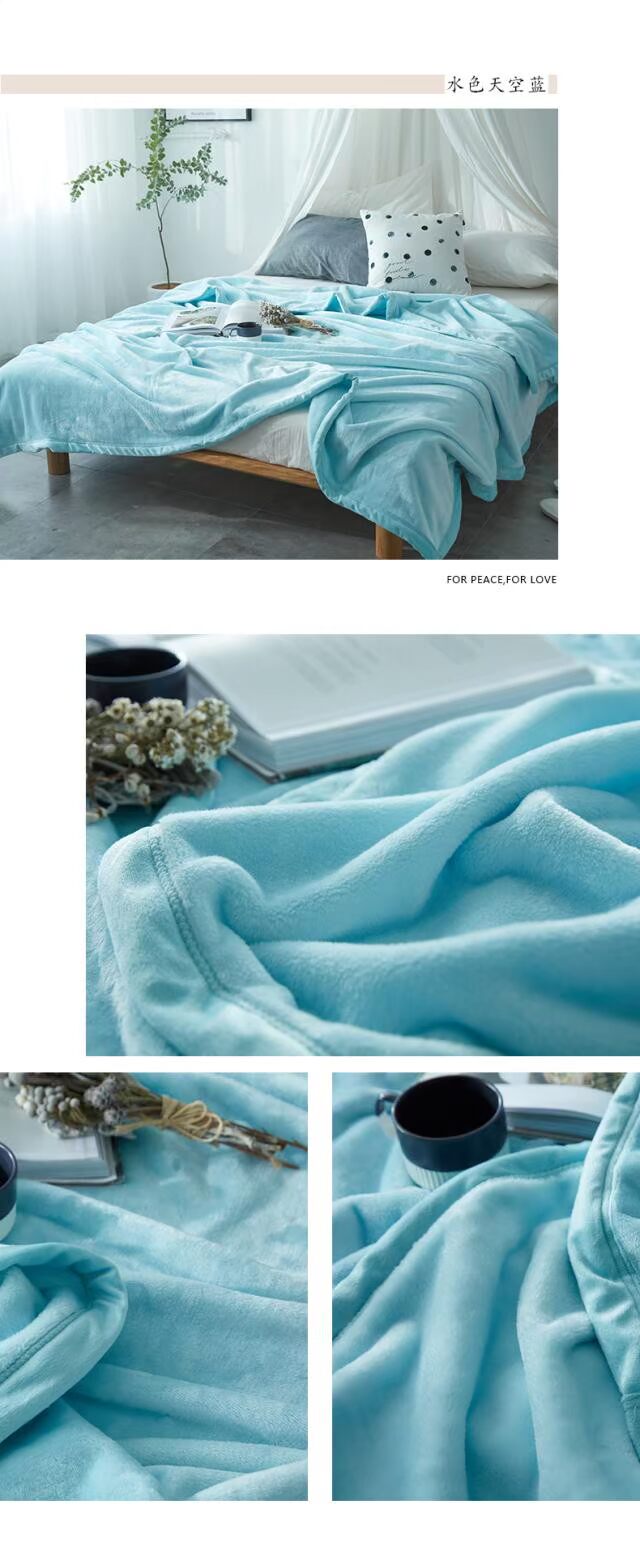 Pure flannel chăn san hô lông cừu dày duy nhất chăn giải trí chăn nap chăn chăn mùa đông chăn - Ném / Chăn chăn lông cừu giá rẻ