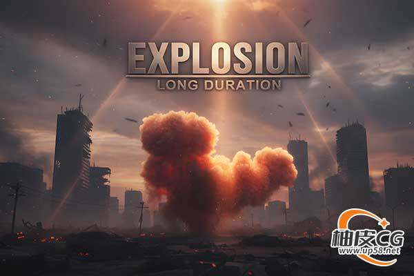 Unreal Engine影视级VFX游戏开发高质量长时爆炸VDB特效包