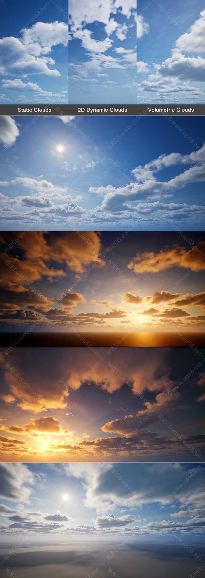 Unreal Engine可定制实时动态天空系统Ultra Dynamic Sky