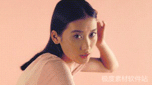 AE模板 像机移动画面切割信号干扰笔刷水墨炫光视频转场特效+音效