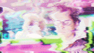AE模板 像机移动画面切割信号干扰笔刷水墨炫光视频转场特效+音效