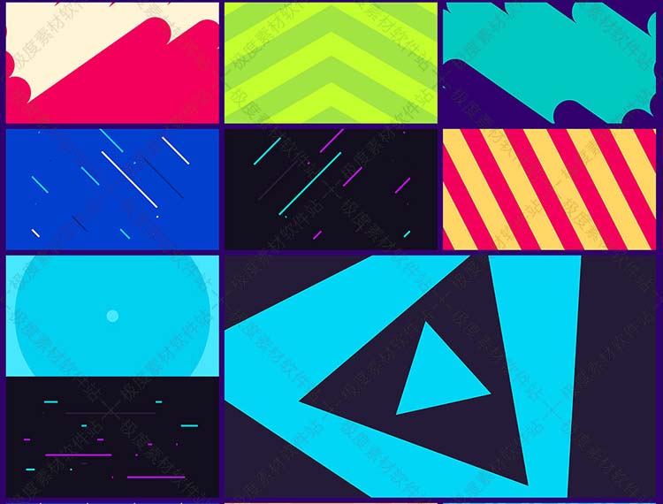 AE Pr预设模板 转场排版图表文字标题呼出说明商品展示动画素材库升级版 V1.3.1