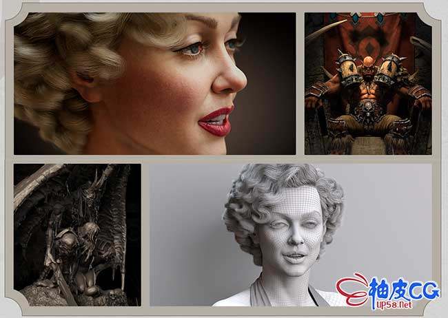 Maya / ZBrush创建照片级圣女贞德3D模型视频教程