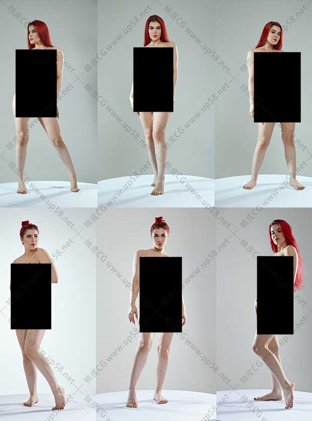 700+张女性角色日常滑冰插图解剖设计高清参考图