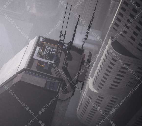 3DSMAX / C4D科幻乌托邦城市楼房建筑3D模型