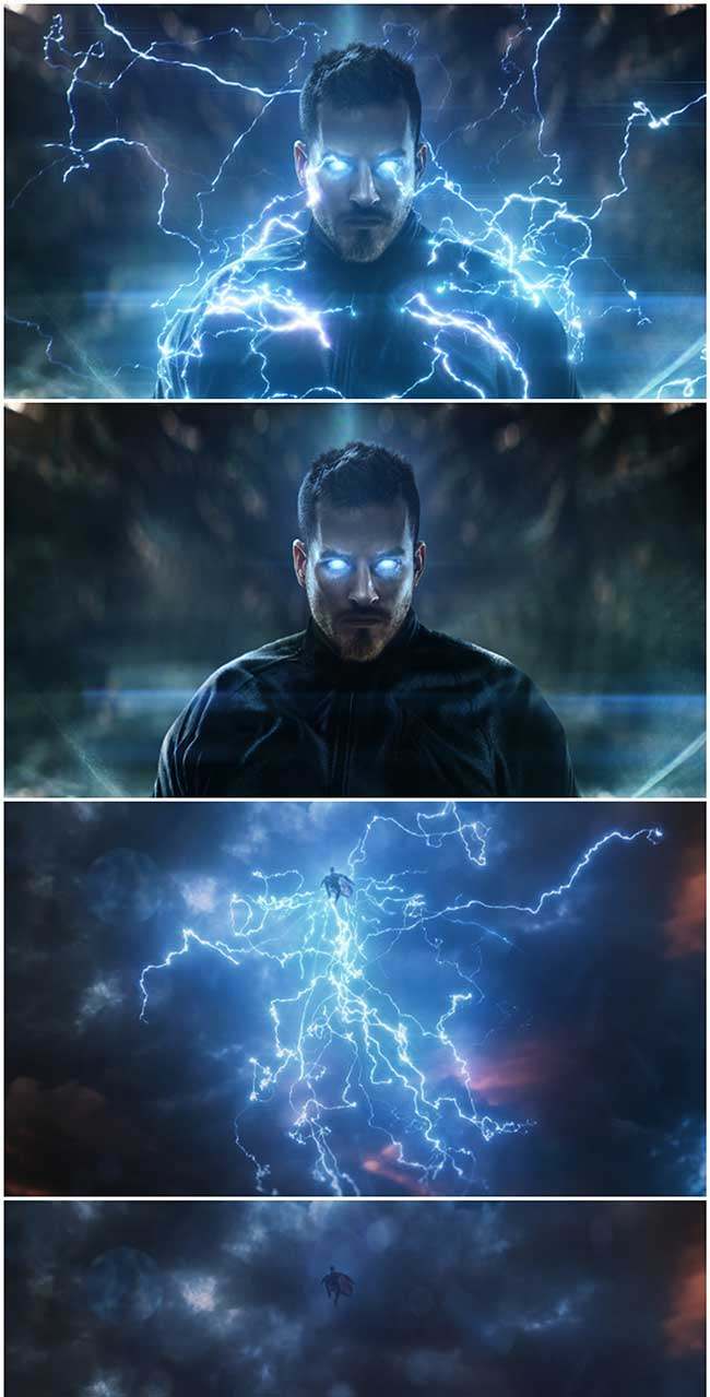 260+种电光闪电魔法科幻超级力量动态图形4K视频素材