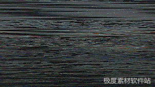 AE模板 像机移动画面切割信号干扰笔刷水墨炫光视频转场特效+音效