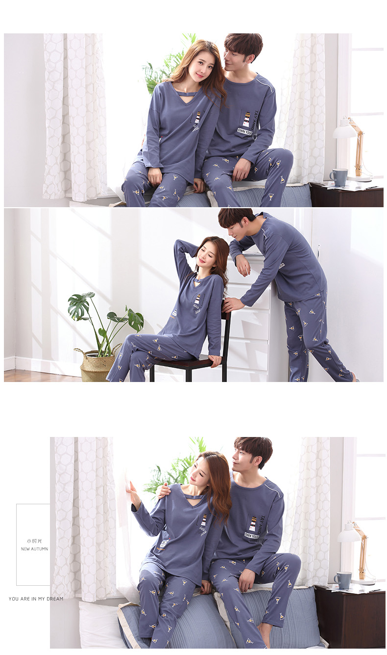 Pyjama mixte en Coton à manches longues - Ref 2988370 Image 11