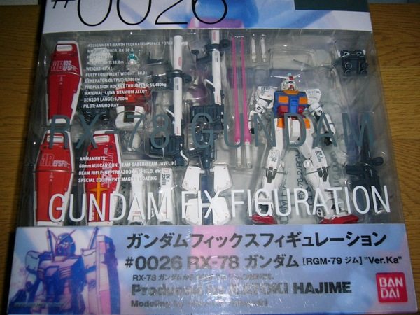 FIX GFF 0026 Gundam RX-78-2 GUNDAM Jim KA ROBOT soul brand new Middle Ages