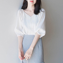 European station 2021 summer dress female light mature style royal sister suit female small man with thin two-piece set