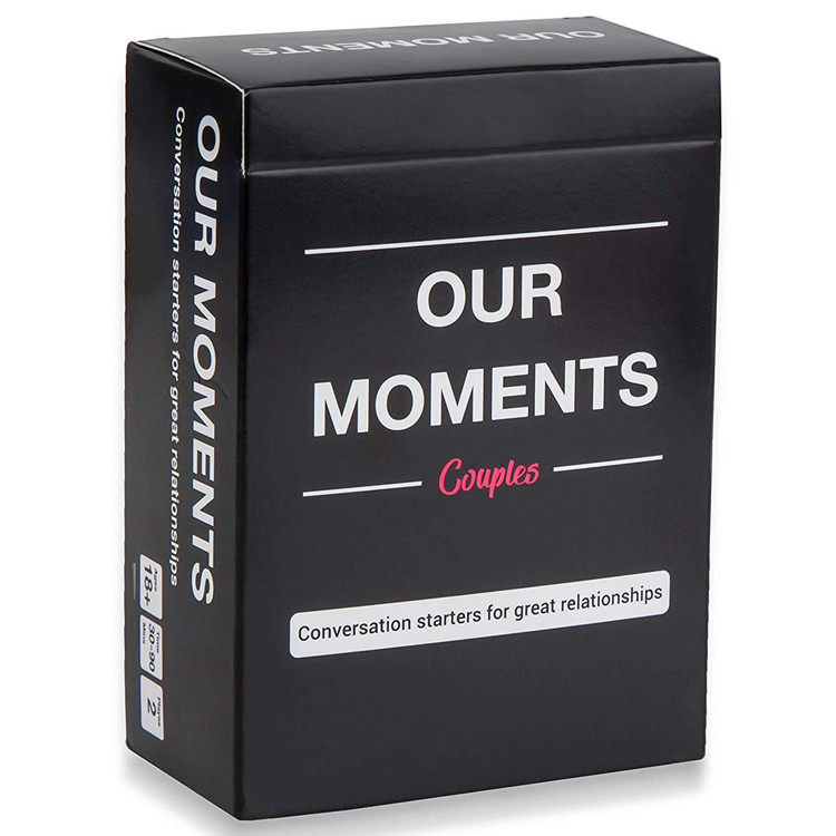 OUR MOMENTS FULL ENGLISH VERSION OUR TIME TABLE TOUR CARD PARTY DESKTOP GAME TOYS