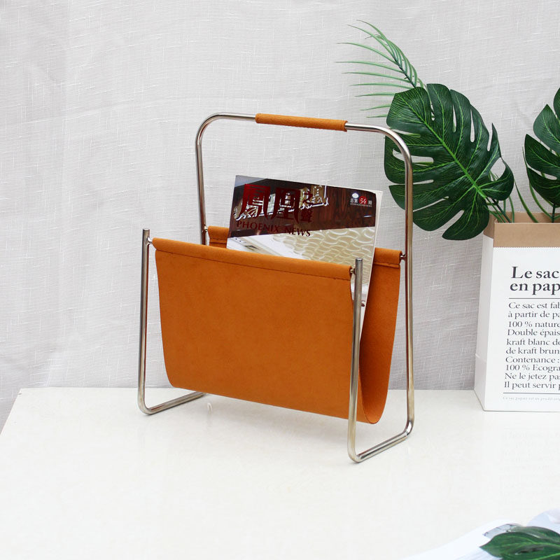 Mobile minimalist small bookshelves Easy metal shelves Nordic light and luxurious corticoid desktop containing design floor non-AJ