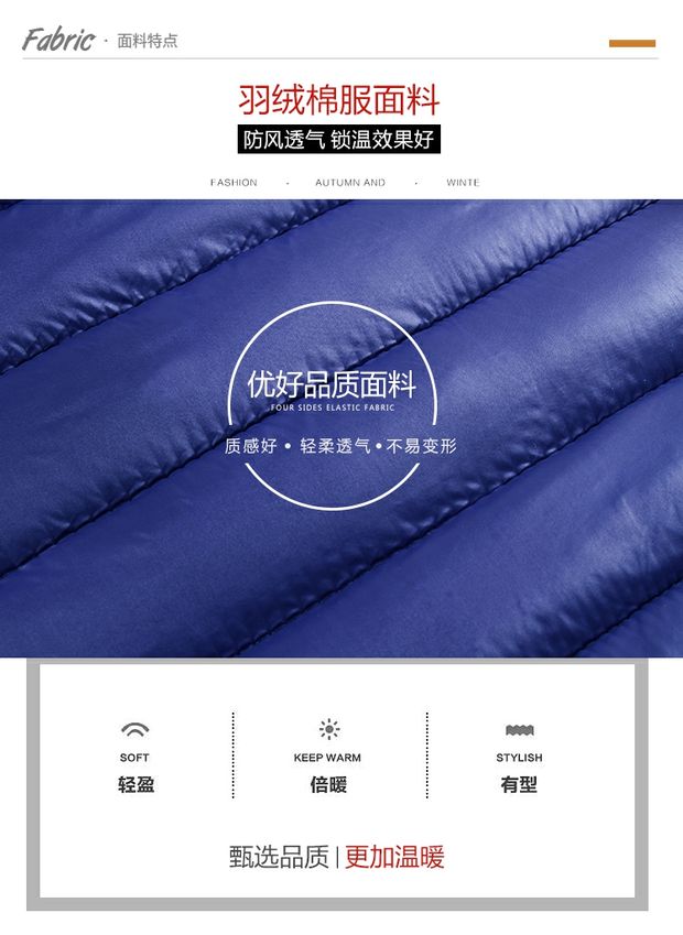 Người cha trung niên mới mặc quần áo cotton mùa đông Áo khoác nam mùa đông trong chiếc áo khoác cotton trẻ trung mỏng manh áo phao nam hàn quốc