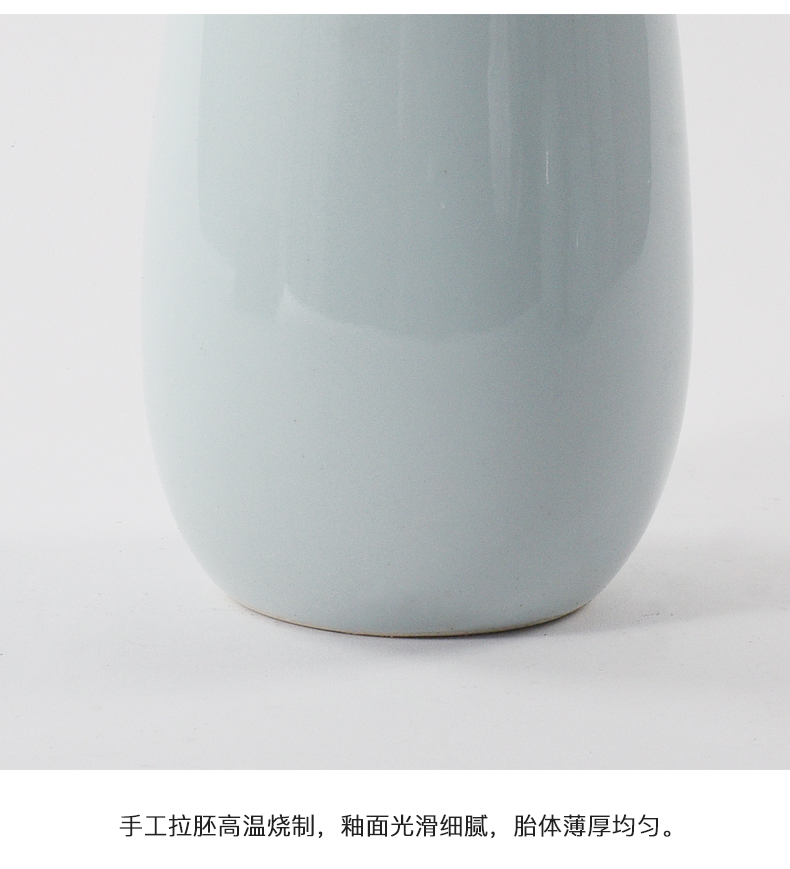 Ming and the qing dynasties classical style plain contracted ceramic pot mesa of indoor stylist soft furnishing articles I household adornment