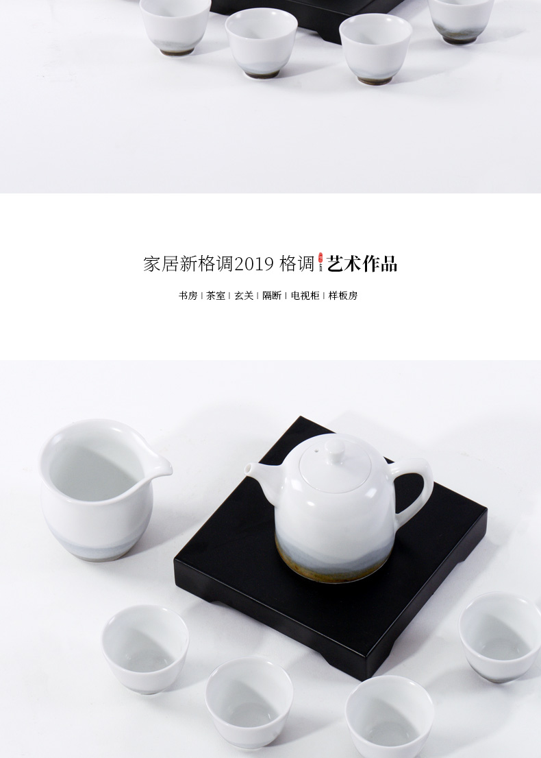 Chinese pottery and porcelain kung fu tea kettle furnishing articles club teahouse tea tea table Japanese tea tea taking decoration