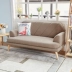 Sofa Bắc Âu căn hộ nhỏ phòng khách vải đôi sofa lưới màu đỏ phần kinh tế phòng ngủ đơn giản Nhật Bản nhỏ sofa - Ghế sô pha