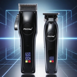 Paiwei Electric Hair Clipper, Electric Trimmer, Professional Hair Clipper for Hair Salons, Professional Hair Cutting and Carving Tool for Bald Heads