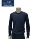 ຂ່າວດີ bird brand high-end 100% cashmere sweater business casual V-neck warm one in two color