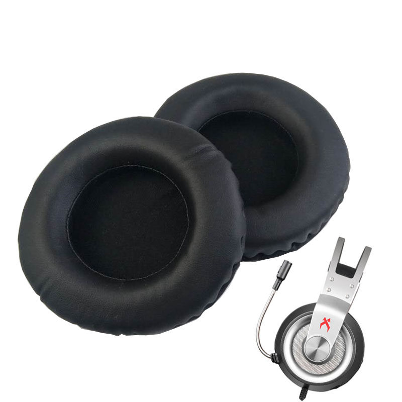 Headphone sponge protective sleeve suitable for Siberia K1 mesh café cover replacement cover sponge cover leather ear cover