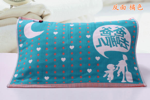 [Đặc biệt hàng ngày] Khăn gối cotton cho trẻ em một miếng gạc ba lớp mềm mại thoáng khí không xơ không phai bé khăn trải gối