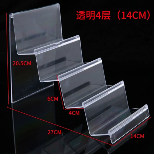 Акриловый прозрачный бумажник, стенд, маска для лица, мобильный телефон, трубка, очки