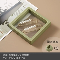 Фруктовые зеленые 9*9 шт. (с подставкой)