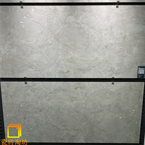 Gray large panel TV background wall tiles 800X1600 anion marble tiles Living room non-slip floor tiles