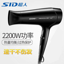 Hair Dryer Domestic Negative Ion Hair Care 2200W Watts High Power Hair Salon Big Wind Hair Stylist Special Electric Blow