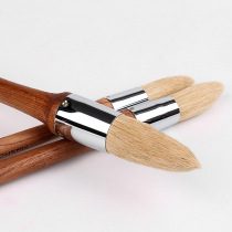 South Korea imported Huahong 178 series large round head wooden stick brush pig Mane oil brush acrylic brush