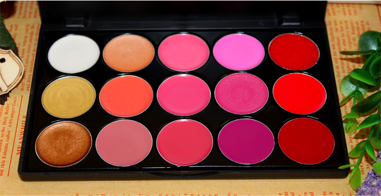Trang điểm nghệ sĩ đặc biệt lip gloss kết hợp photo studio cô dâu trang điểm lip gloss tấm lip gloss lip balm trang điểm đĩa bảng mắt morphe