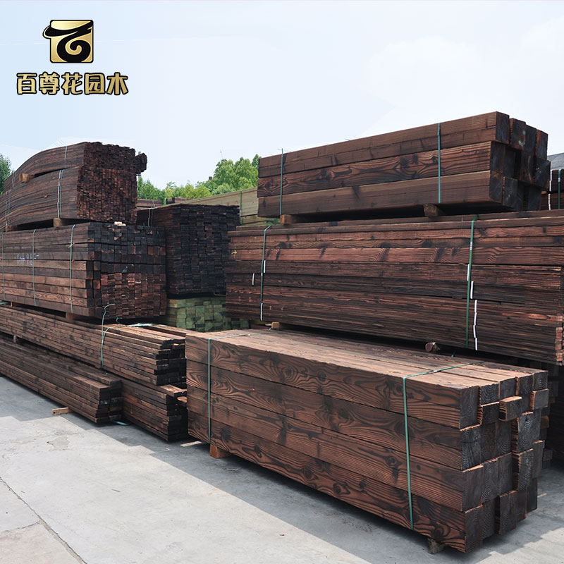 Carbonized Wood Floor Outdoor Suspended Ceiling Indoor And