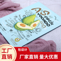 Recipe Menu Production Price list Menu Wine list Cover loose-leaf printing Sample spot printing Leather