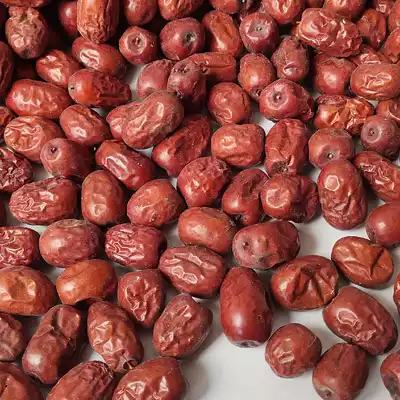 Natural wind dry jujube 5kg Shanxi red jujube Linxian red jujube Luliang Wood jujube Yellow River beach jujube bag zongzi jujube