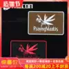 (FALCON)Prayer Mantis personality tactical badge Velcro PVC rubber chapter armband chest sticker package sticker