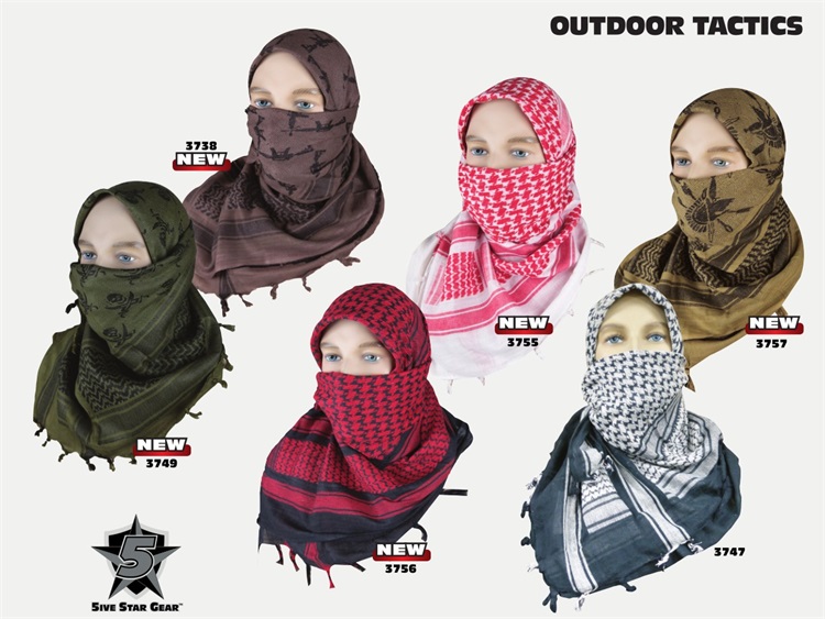 CHÚNG TÔI nhập khẩu Arab khăn vuông người đàn ông và phụ nữ bông khăn chiến thuật khăn made in Pakistan handmade dệt tay khăn quấn cổ phượt