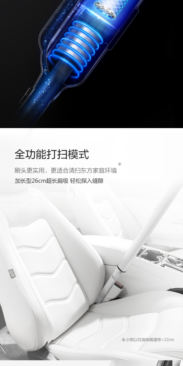 Puppy máy hút bụi không dây cầm tay mạnh mẽ nhỏ đẩy thanh hút lớn câm hút ẩm T10 Pro - Máy hút bụi robot t5