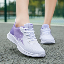 Foot Strength Seniors Shoes Womens Summer Light Comfort Non-slip Soft Bottom Moms Shoes Casual Sports Old Age Bodybuilding Shoes