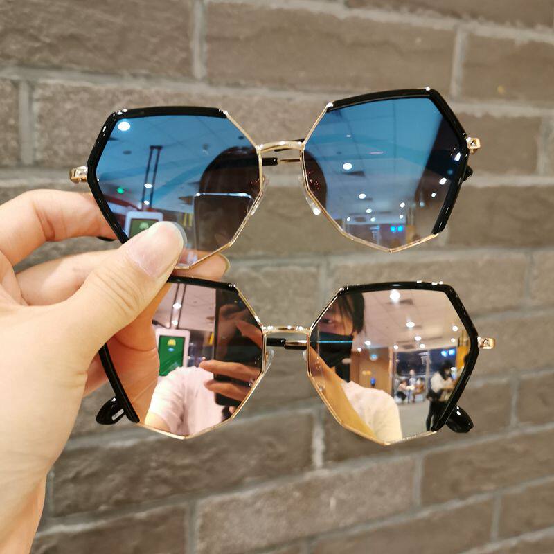 Children's sunglasses boy glasses sunglasses kid baby anti UV boy wave cool fashion handsome not hurting eye-Taobao
