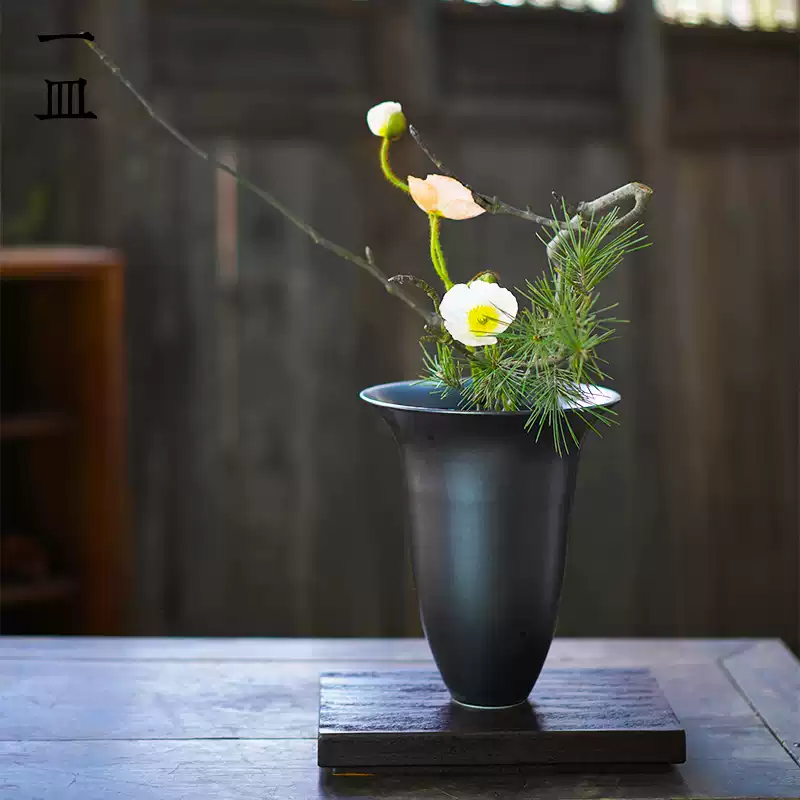 花器 華道 陶器 池坊 池坊 花器 立花 華道家元池坊 花器花盆花瓶池坊