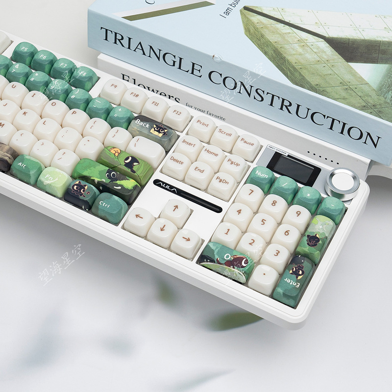 Wolf Spider F108/F108Pro Three-Mode Wireless Customized Mechanical Keyboard Rgb Silent Mahjong Sound Code Layout