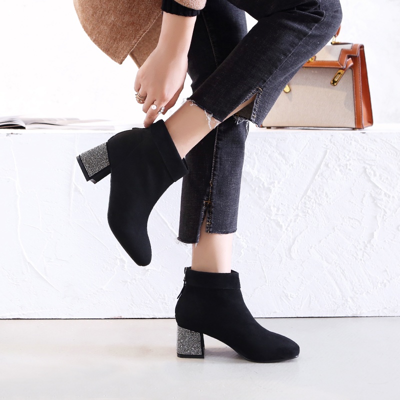 Bottes mi-saison femme en Caoutchouc - Ref 3250169 Image 5