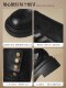 ZHR thick-soled boots for women 2025 new winter two-wear boots belt buckle pile boots plus velvet knight boots explosion