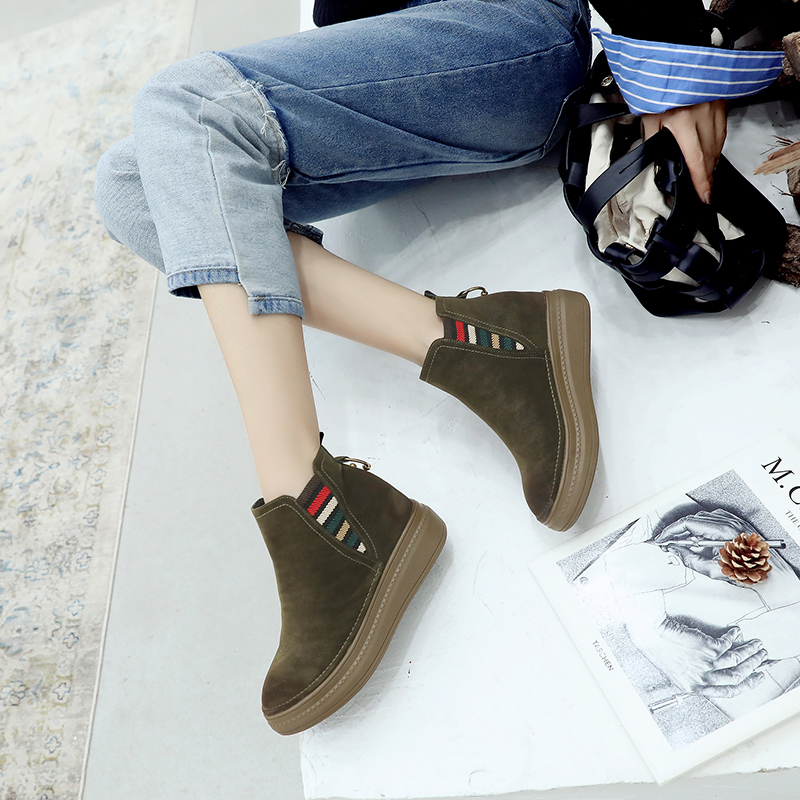 Bottes mi-saison femme en Caoutchouc - Ref 3249625 Image 4