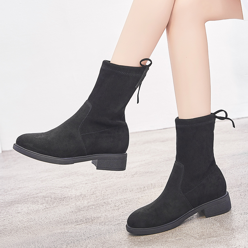 Bottes mi-saison femme en Caoutchouc - Ref 3251112 Image 4