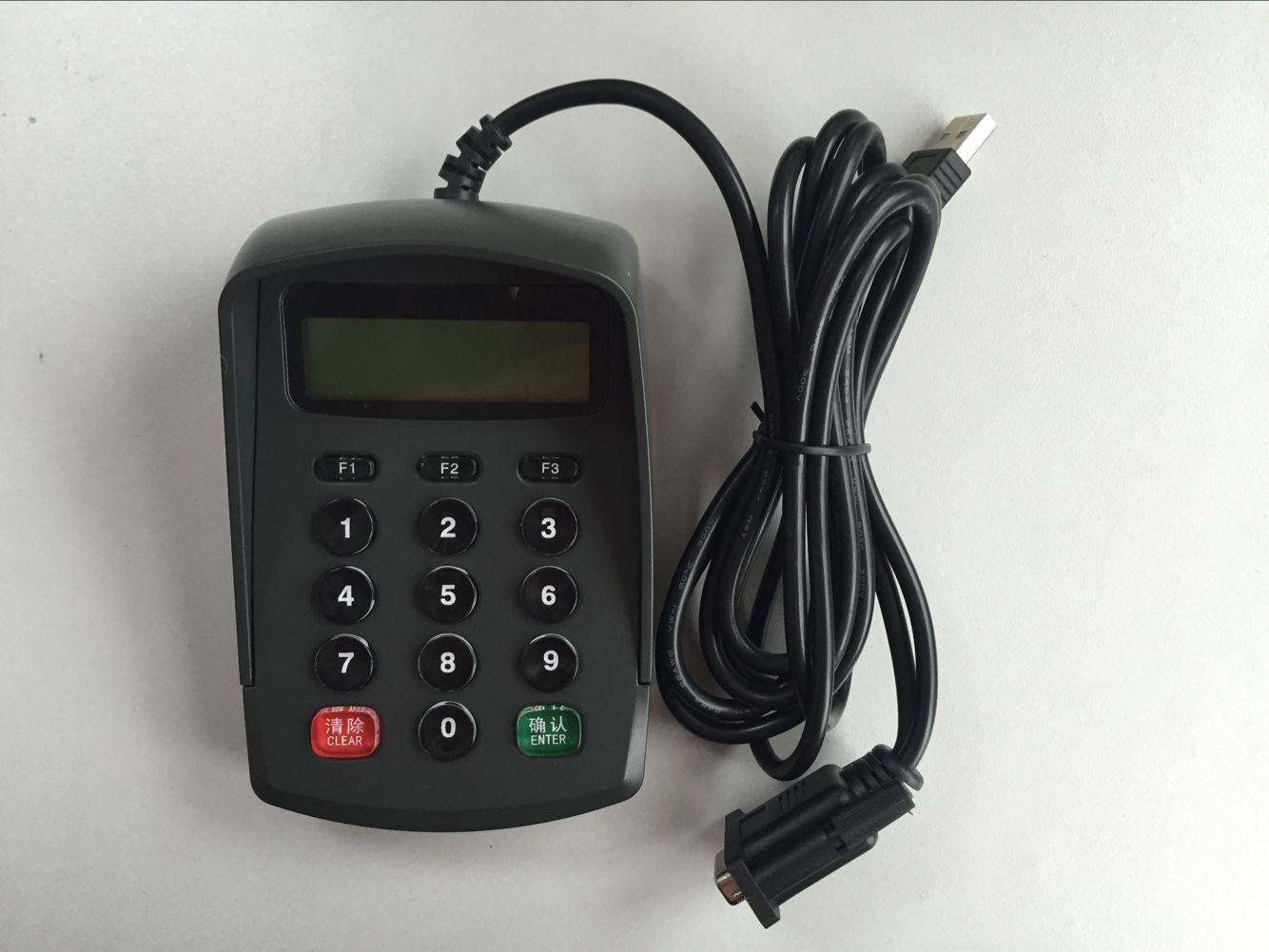 Password keyboard serial port XK501R1 small password keyboard RS232 password input for secondary development