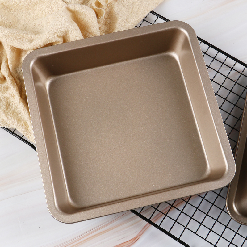 8 Inch Baking Pan Oven Home Square Nonstick Baking Snow Flower Ghee Rolling Sugar Cookie Cookie Cake Roll Molds
